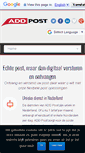 Mobile Screenshot of addpost.nl